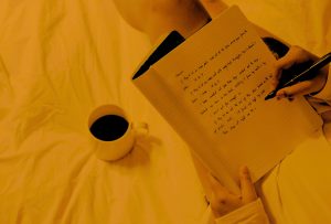 Student receiving statistical help nursing research