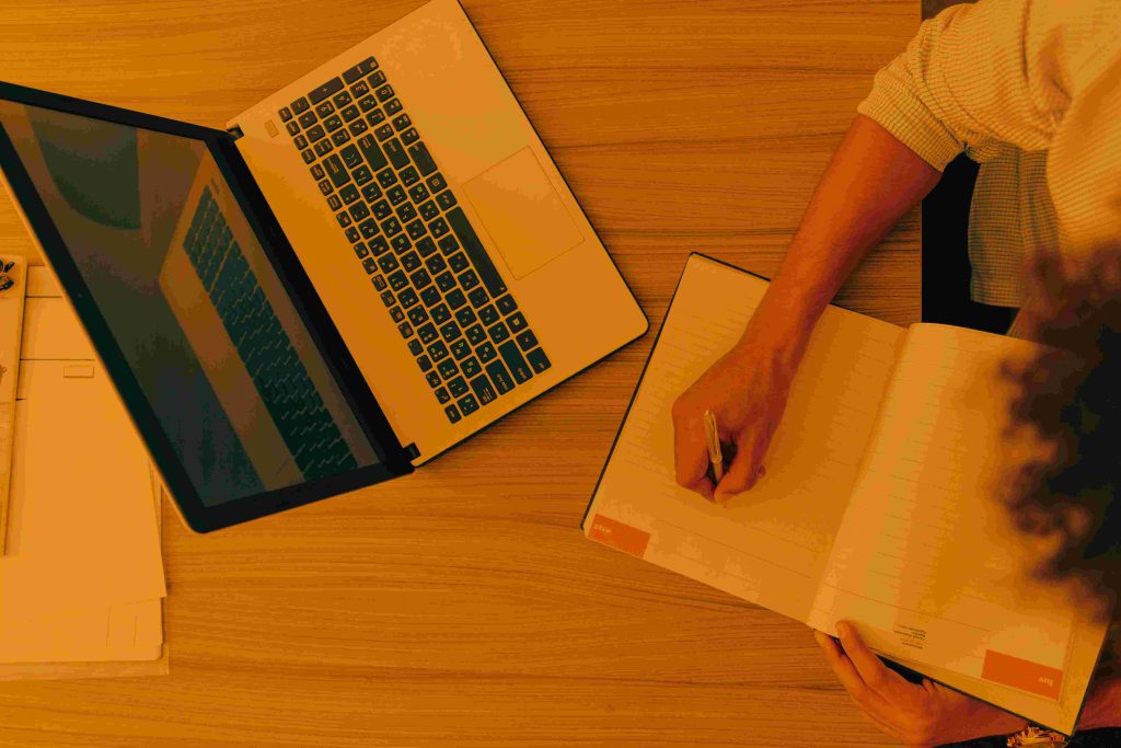 Literature student receiving expert thesis writing help at academic level