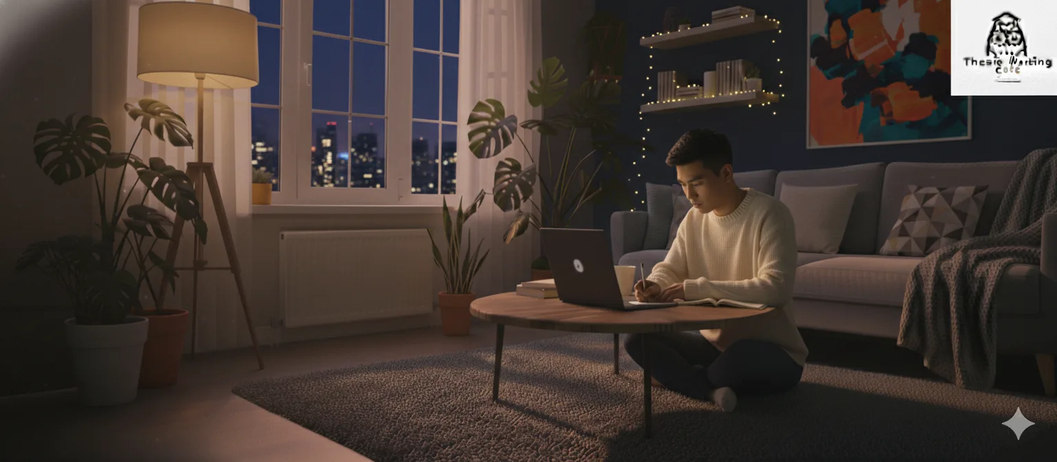 Professional report writers collaborating in an Abu Dhabi office