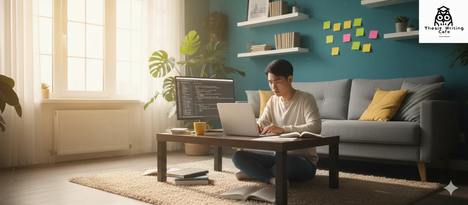 A student excelling with UAE assignment help